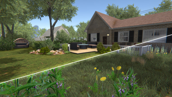 Игра House Flipper - Garden DLC, скриншот