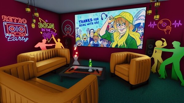 Игра House Flipper - Party Furniture Pack, скриншот
