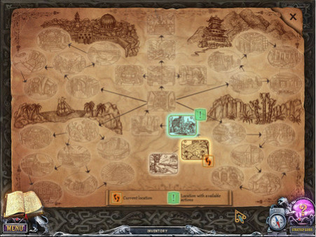 Игра House of 1000 Doors: The Palm of Zoroaster, скриншот