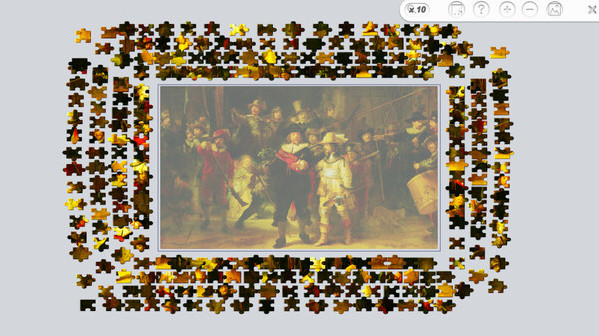 Игра House of Jigsaw: Masters of Art, скриншот