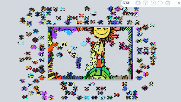 Игра House of Jigsaw: Masters of Art, скриншот
