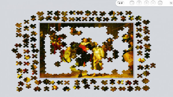 Игра House of Jigsaw: Masters of Art, скриншот