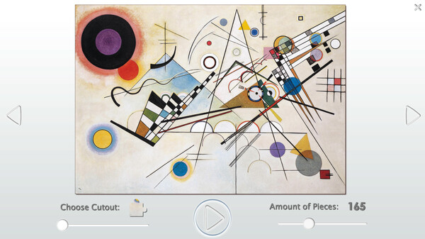 Игра House of Jigsaw: Masters of Art, скриншот