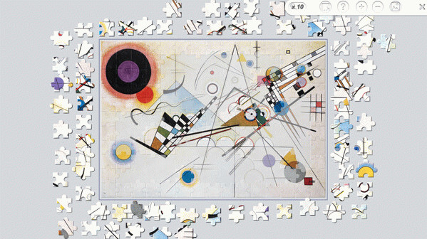 Игра House of Jigsaw: Masters of Art, скриншот