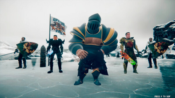 Игра РУСЫ VS ЯЩЕРЫ, скриншот