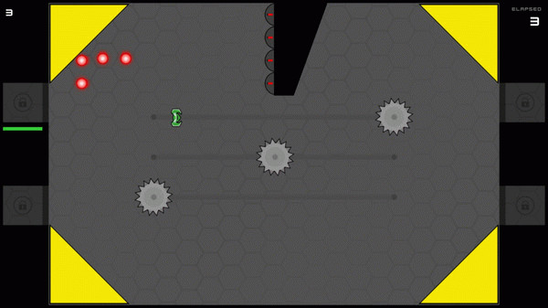 Игра Hover Hazard, скриншот