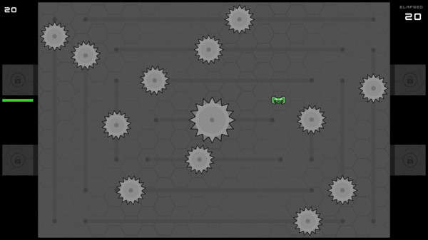 Игра Hover Hazard, скриншот