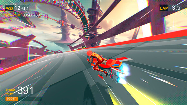 Игра Hover REV Hispeed Burst, скриншот