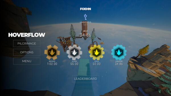 Игра Hoverflow, скриншот