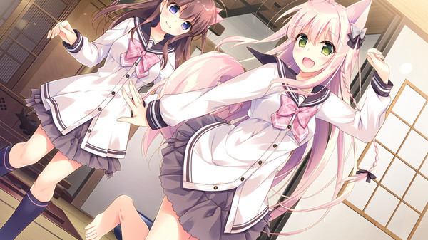 Игра How to Raise a Wolf Girl, скриншот
