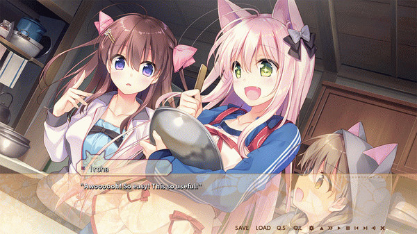 Игра How to Raise a Wolf Girl, скриншот