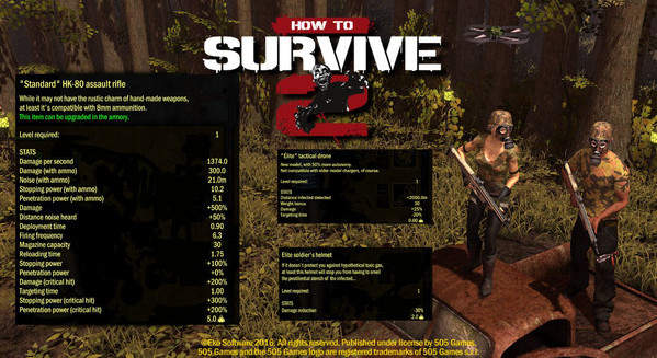 Игра How To Survive 2 - Elite Soldier Skin Pack, скриншот