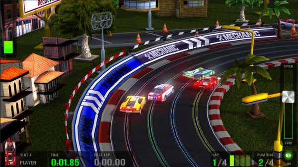 Игра HTR+ Slot Car Simulation, скриншот