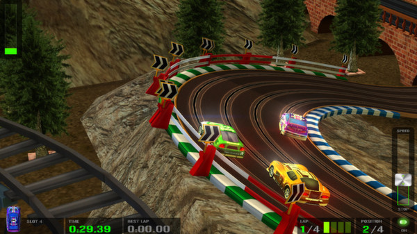 Игра HTR+ Slot Car Simulation, скриншот