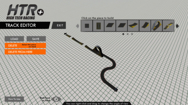 Игра HTR+ Slot Car Simulation, скриншот