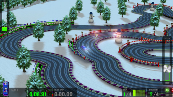 Игра HTR+ Slot Car Simulation, скриншот