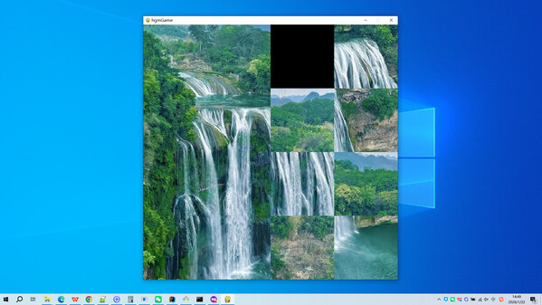 Игра Huangguoshu Waterfall in Guizhou, скриншот