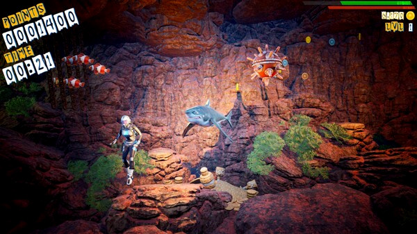 Игра Huge Jaws, скриншот