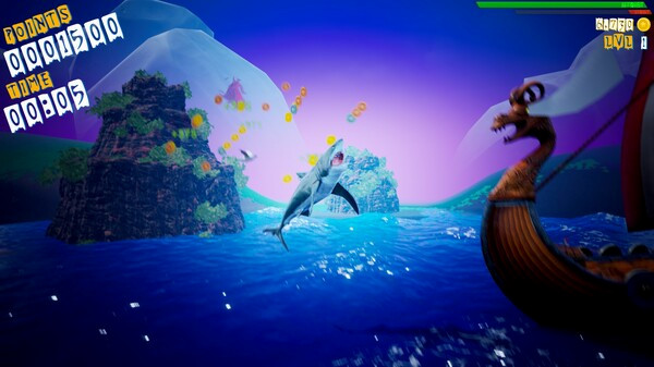 Игра Huge Jaws, скриншот
