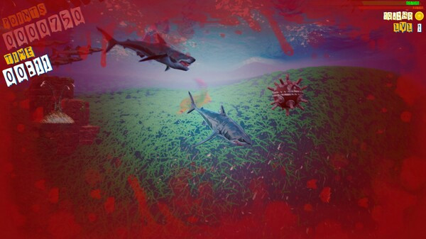 Игра Huge Jaws, скриншот
