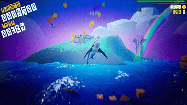 Игра Huge Jaws, скриншот