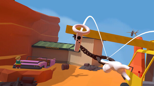 Игра Human Fall Flat VR, скриншот