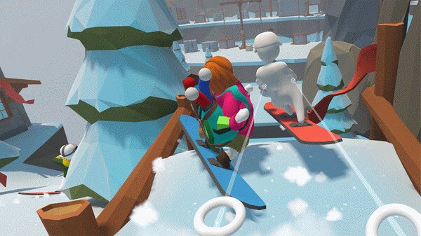 Игра Human Fall Flat VR, скриншот