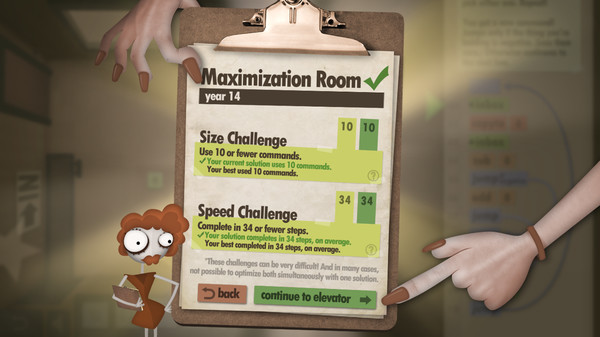 Игра Human Resource Machine, скриншот