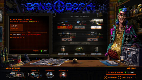 Игра HUNTDOWN: OVERTIME, скриншот
