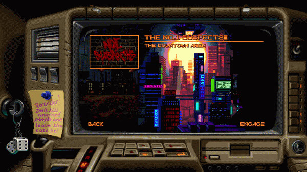 Игра HUNTDOWN, скриншот