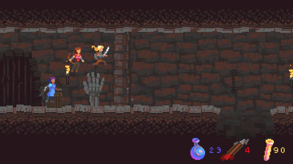 Игра Hunter Girls, скриншот