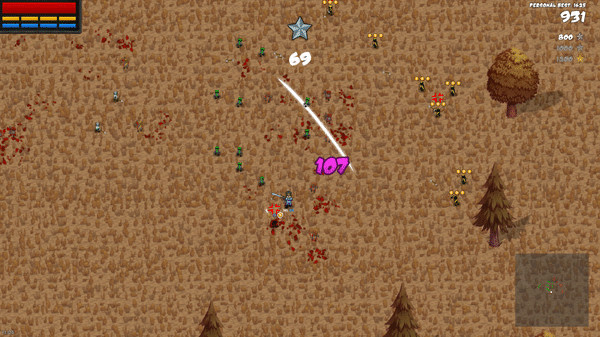 Игра Hyper Knights - Challenges, скриншот