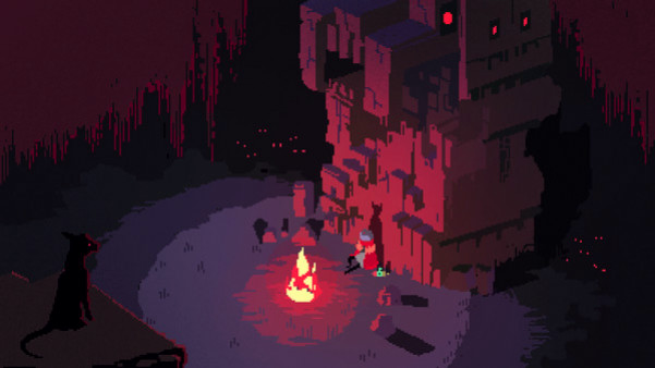 Игра Hyper Light Drifter, скриншот