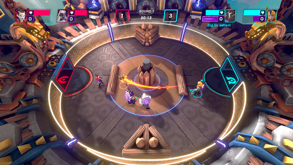 Игра HyperBrawl Tournament - Celebration Pack 2, скриншот