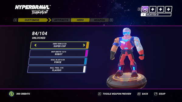 Игра HyperBrawl Tournament - Homestars Founder Pack, скриншот