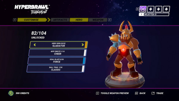 Игра HyperBrawl Tournament - Warrior Founder Pack, скриншот