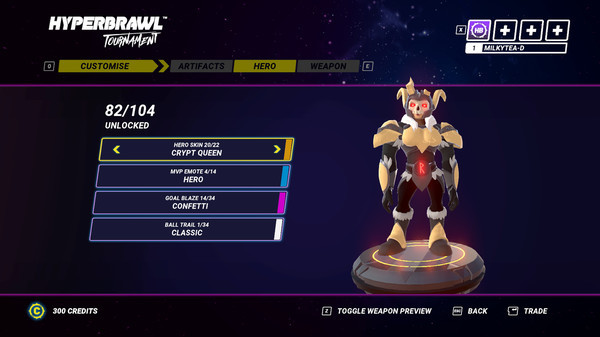 Игра HyperBrawl Tournament - Warrior Founder Pack, скриншот
