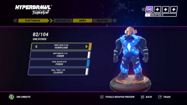 Игра HyperBrawl Tournament - Warrior Founder Pack, скриншот