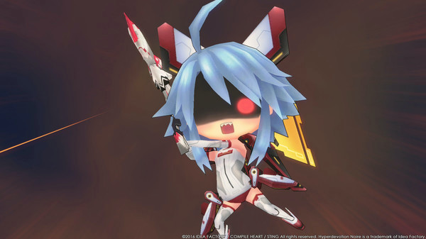 Игра Hyperdevotion Noire: Goddess Black Heart (Neptunia), скриншот