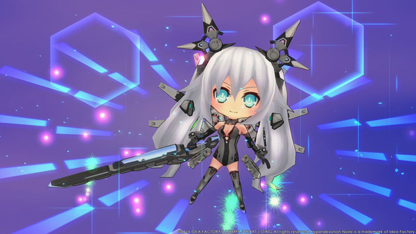 Игра Hyperdevotion Noire: Goddess Black Heart (Neptunia), скриншот
