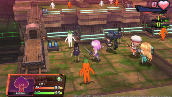 Игра Hyperdevotion Noire: Goddess Black Heart (Neptunia), скриншот