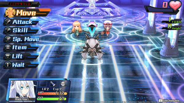 Игра Hyperdevotion Noire: Goddess Black Heart (Neptunia), скриншот