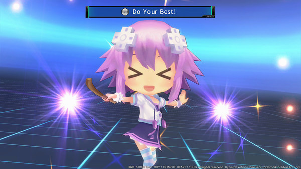 Игра Hyperdevotion Noire: Goddess Black Heart (Neptunia), скриншот