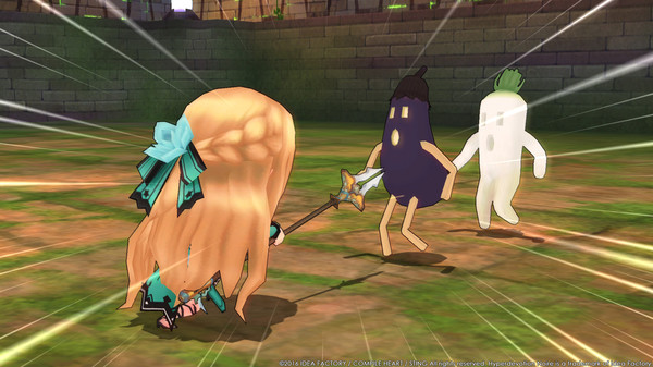 Игра Hyperdevotion Noire: Goddess Black Heart (Neptunia), скриншот
