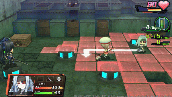 Игра Hyperdevotion Noire: Goddess Black Heart (Neptunia), скриншот