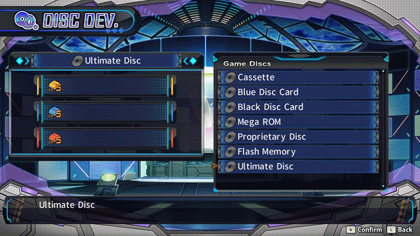 Игра Hyperdevotion Noire: Ultimate Disc, скриншот