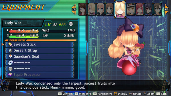 Игра Hyperdevotion Noire: Ultimate Lady Wac Set, скриншот