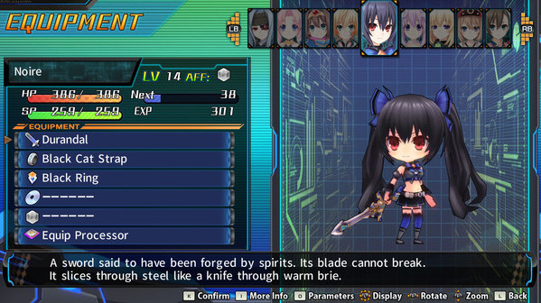 Игра Hyperdevotion Noire: Ultimate Noire Set, скриншот