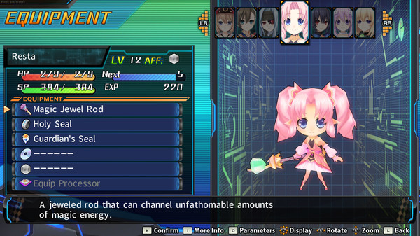 Игра Hyperdevotion Noire: Ultimate Resta Set, скриншот