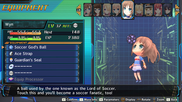 Игра Hyperdevotion Noire: Ultimate Wyn Set, скриншот